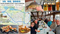 02 10.02 Fahrsaisonstart Zum Karpfen